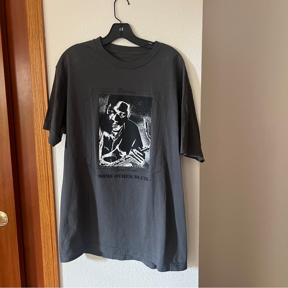 Divinities John Coltrane Some Other Blues Jazz Graphic T-Shirt Black XL